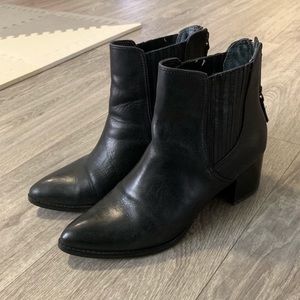 Halogen Black Ankle Boots